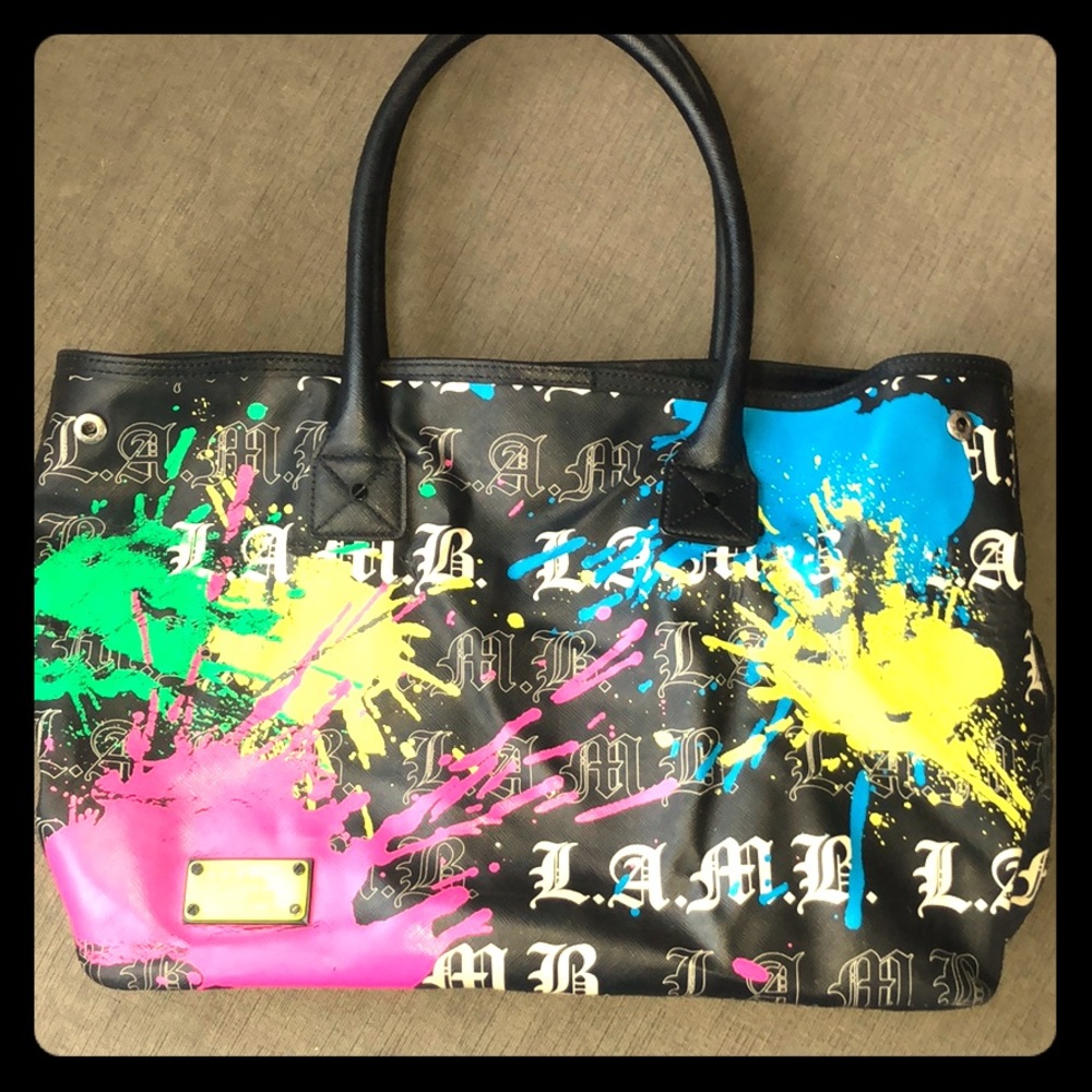 🌺 L.a.m.b. Melbourne Alchemy Large Tote RARE